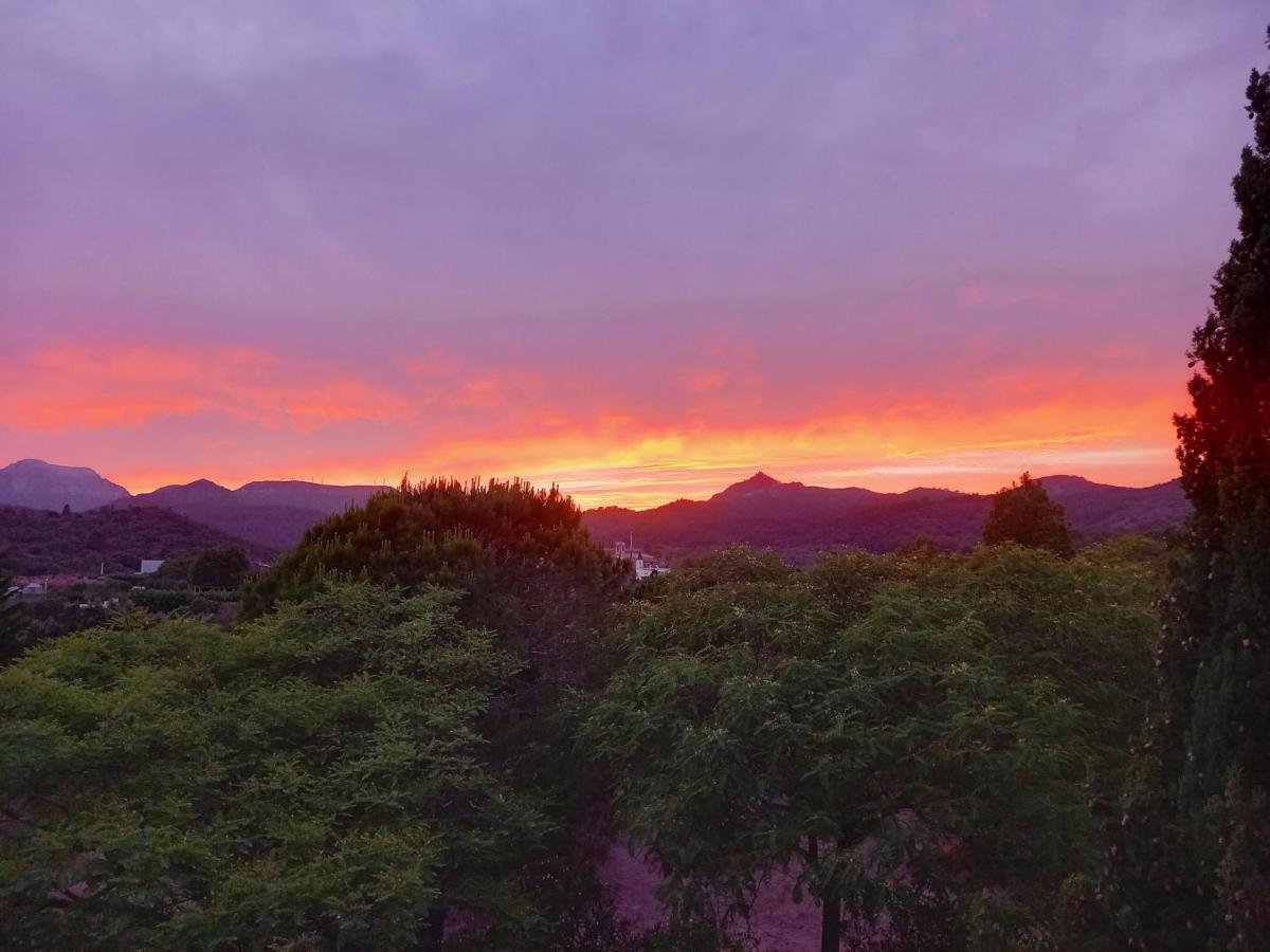 L'Albaida, Tranquility, Views Of Sea And Mountains Appartement Vilanova de Escornalbou Buitenkant foto