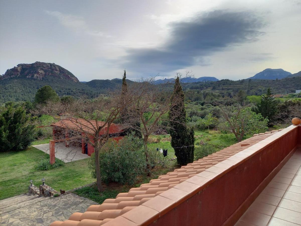 L'Albaida, Tranquility, Views Of Sea And Mountains Appartement Vilanova de Escornalbou Buitenkant foto