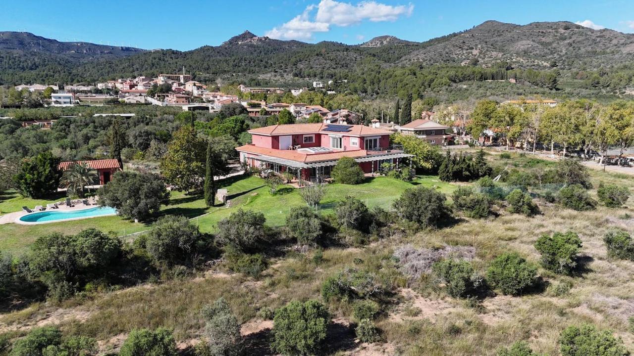 L'Albaida, Tranquility, Views Of Sea And Mountains Appartement Vilanova de Escornalbou Buitenkant foto